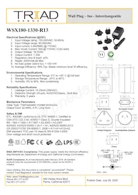 WSX180-1330-R13 Datasheet Copertura