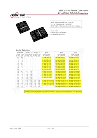 12IMR40-24-2 Datasheet Cover