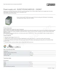 2320827 Datasheet Cover