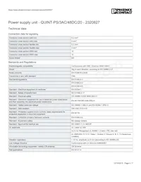 2320827 Datasheet Page 4