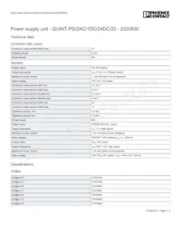 2320830 Datasheet Page 4