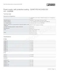 2320898 Datasheet Pagina 5