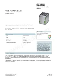 2866381 Datasheet Cover