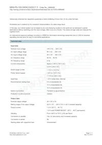 2866446 Datasheet Pagina 2