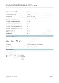 2866446 Datasheet Pagina 5