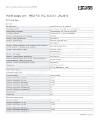 2902646 Datasheet Page 3