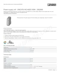 2902995 Datasheet Cover