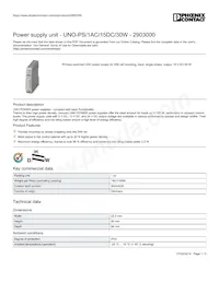 2903000 Datasheet Cover