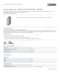 2903001 Datasheet Cover