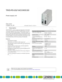 2903151 Datasheet Cover