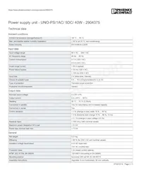 2904375 Datasheet Pagina 2