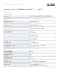 2904622 Datasheet Page 2