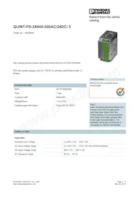 2938594 Datasheet Cover