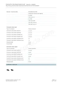 2939425 Datasheet Pagina 3