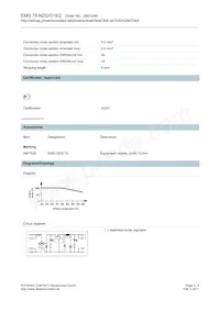 2941044 Datasheet Page 3