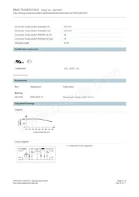 2941057 Datasheet Pagina 3