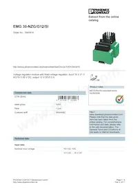 2943916 Datasheet Cover