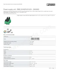 2943929 Datasheet Cover