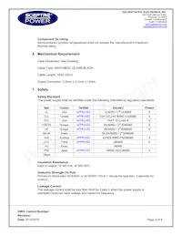 750-00009 Datasheet Page 3