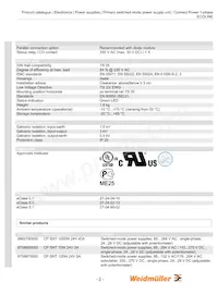 8708680000 Datasheet Pagina 2