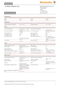 8951360000 Datasheet Pagina 2