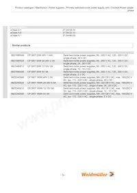 9916250024 Datasheet Page 3