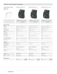 9928890028 Datasheet Page 2