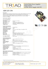 ABU125-150 Datasheet Cover