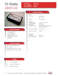 AEE02F12-49 Datasheet Cover