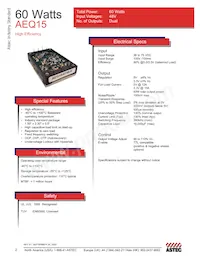 AEQ15AF48 Datasheet Cover