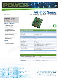 AGH100-48S3V3PB-4L Datasheet Copertura