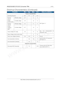 AGQ100-48S12B-6L Datasheet Pagina 4