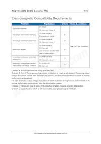 AGQ100-48S12B-6L Datasheet Page 5