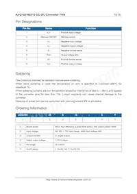 AGQ100-48S12B-6L Datasheet Page 15