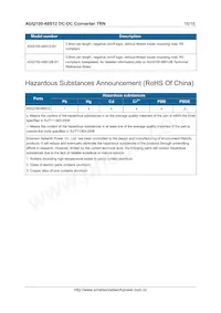 AGQ100-48S12B-6L Datasheet Pagina 16