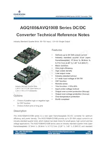 AGQ100-48S2V5-6 Datasheet Cover