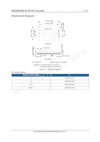 AGQ200-48S1V2PB-4L Datasheet Pagina 11
