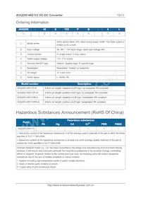 AGQ200-48S1V2PB-4L Datasheet Page 13