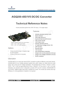 AGQ200-48S1V5PB-4L Datasheet Cover