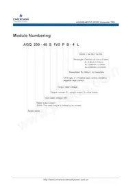 AGQ200-48S1V5PB-4L Datasheet Page 2