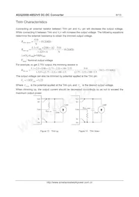AGQ200B-48S2V5PB-4L Datasheet Page 9