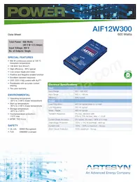 AIF12W300-NTL Datenblatt Cover