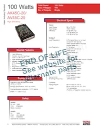 AK45C-048L-018F20HAN Datasheet Cover