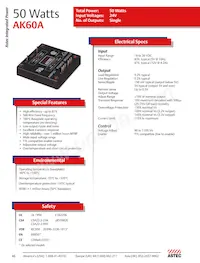 AK60A-024L-240F02G Datasheet Cover