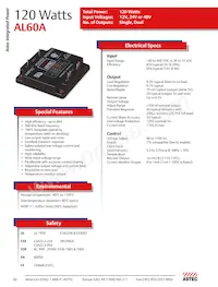 AL60A-048L-120F06 Datasheet Cover