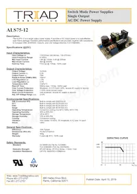 ALS75-12 Datasheet Cover