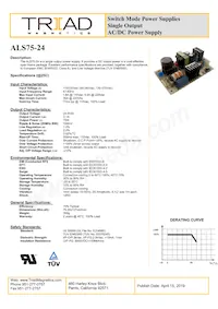 ALS75-24 Datasheet Cover