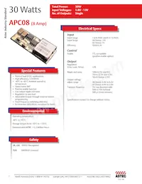 APC08M08-J數據表 封面