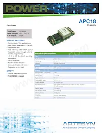 APC18T12-9L Datasheet Cover