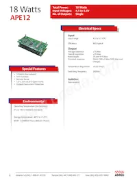 APE12M05 Datasheet Cover